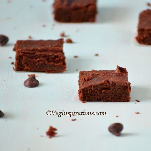 Egg Free Avocado Brownies