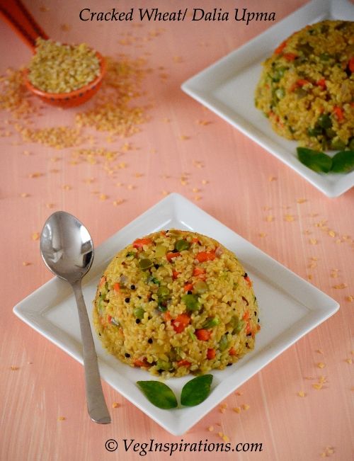 Cracked wheat ~ Broken wheat ~ Dalia upma