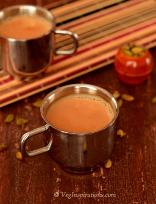 Rich cardamom chai tea ~ Elaichi Tea ~ Indian recipes | Veg Inspirations