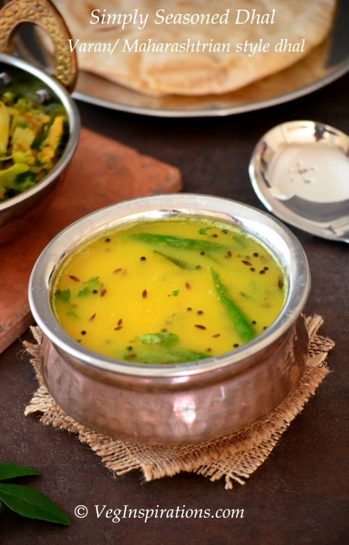 Simply Seasoned Dhal-Lentil curry