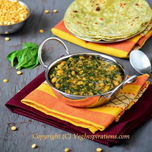  Spinach Lentil curry ~ Palak ka Saalan | Veg Inspirations