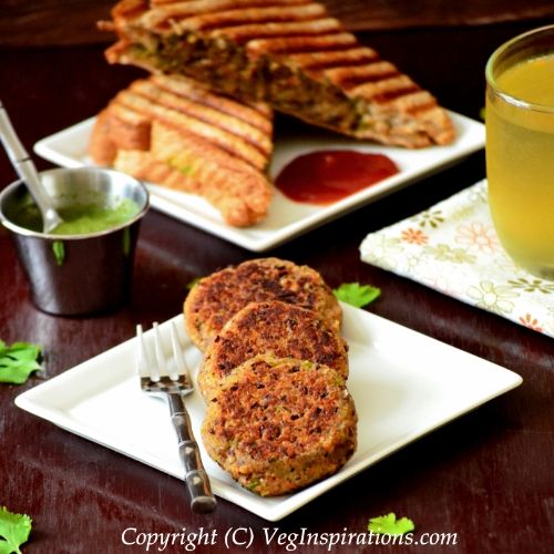 Red Kidney Bean/ Rajma Cutlets