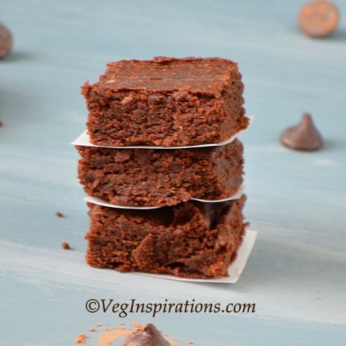 Avocado Brownies ~ Egg Free