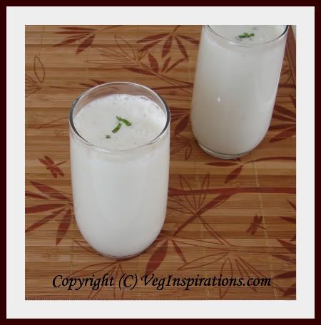 Chaas/Lassi- Flavored Savory Buttermilk