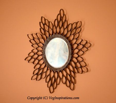 DIY Sunburst mirror 2