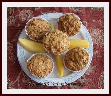 Vegan Mango Muesli Muffins