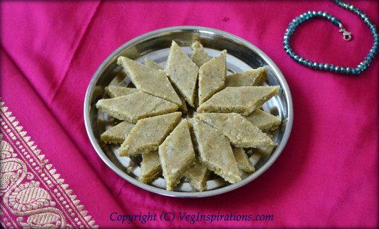 Mixed nuts burfi