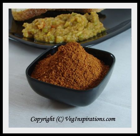 Homemade Pav Bhaji Masala Powder