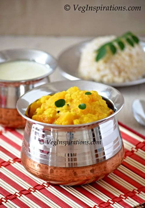 Vegan Butternut squash/ Pumpkin coconut curry ~ Parangikkai kootu ~ Kaddu ki sabzi | Veg Inspirations