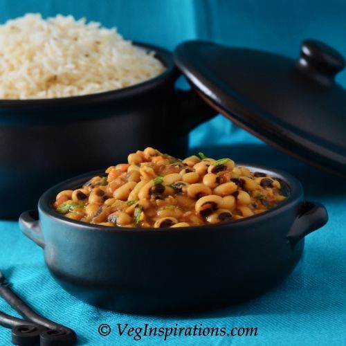 Black Eyed Peas curry-Lobia/ Chawli Curry