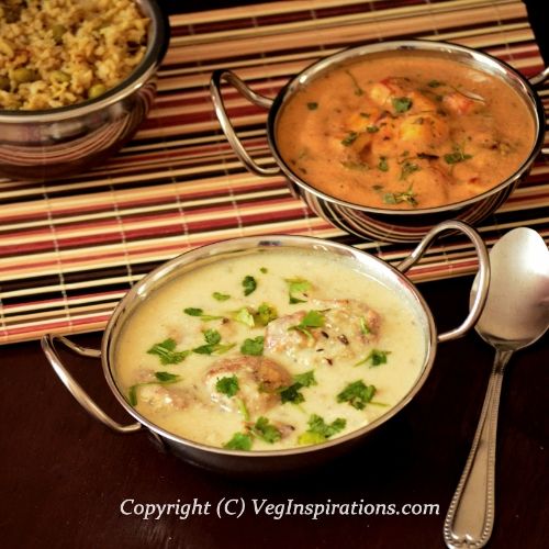 Punjabi Kadhi- Kadhi Pakora-Buttermilk curry