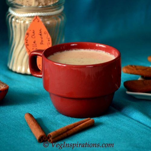 Homemade Vanilla Chai Tea Latte