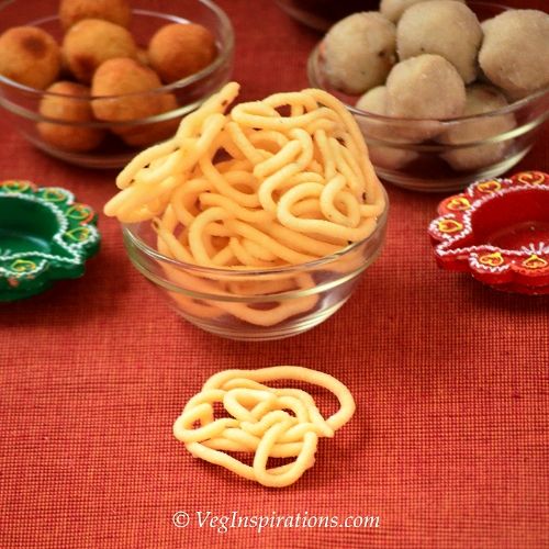 Thenkozhal-Gluten free Crunchy Rice spirals