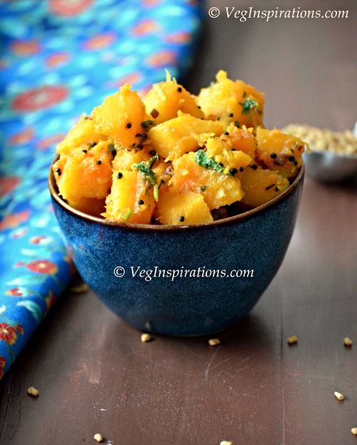 Butternut squash curry ~ Kadoo ki sabzi | Veg Inspirations