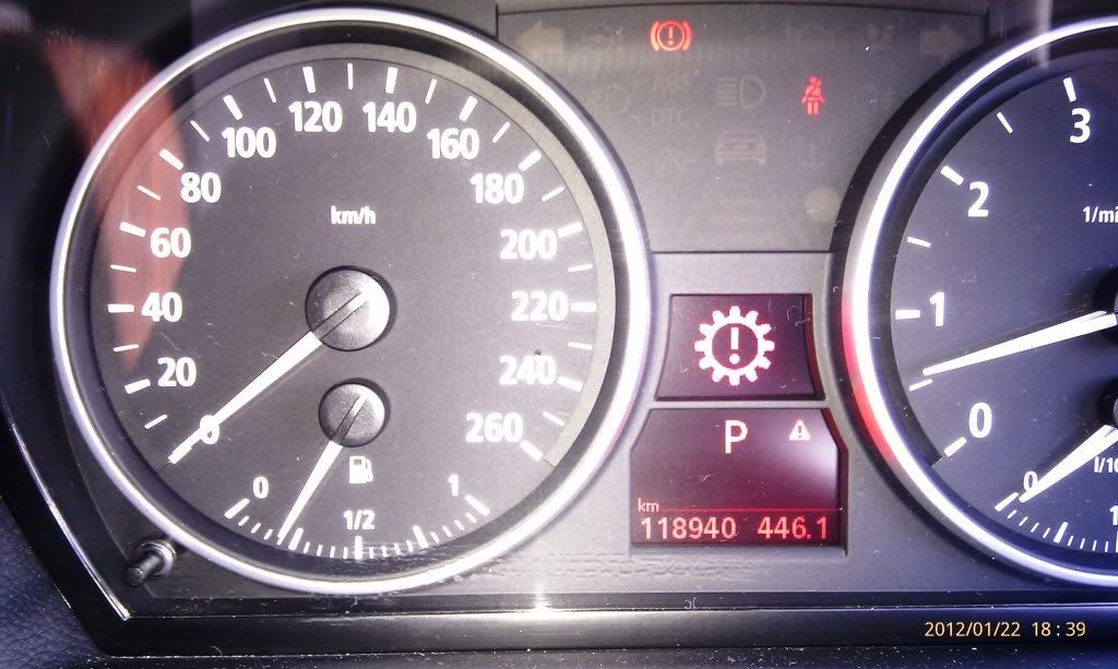 Amber Transmission(Gearbox) light BMWFanatics