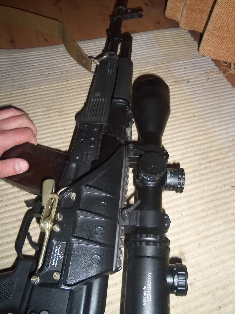 Please help me with scope mount options for a Vepr .308