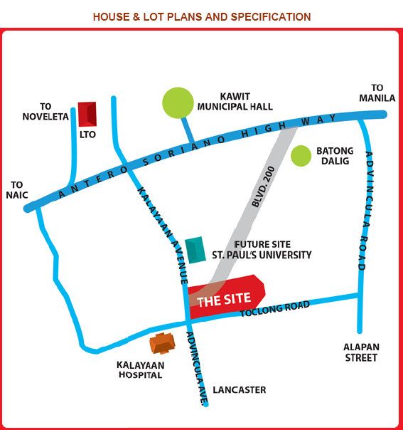 The Veraneo location map