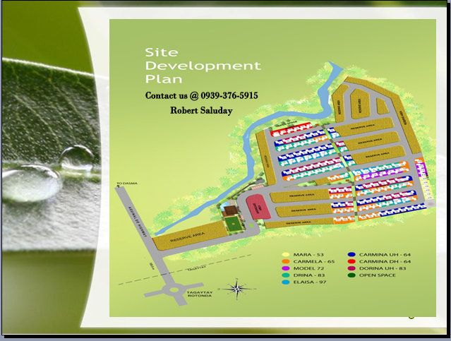 CamellaSilangCaviteSiteDevelopmentPlan