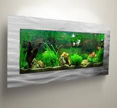 wall mounted aquarium fish tank Pictures, Images and Photos
