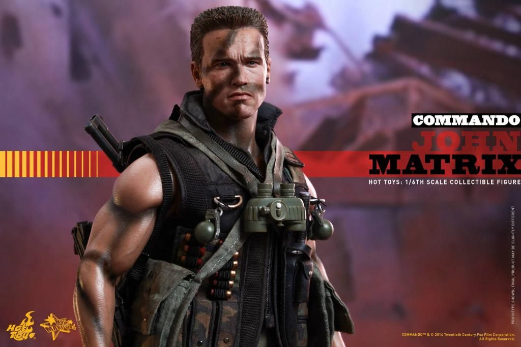 hot toys commando john matrix