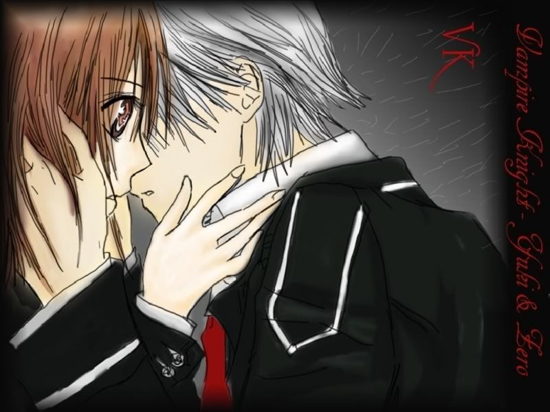 vampire knight zero and yuuki kiss. 77%. yuki