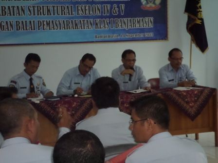 Kunjungan Kerja Kakanwil ke Bapas Klas I Banjarmasin