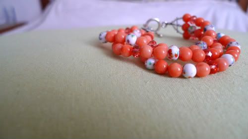 coral bracelet