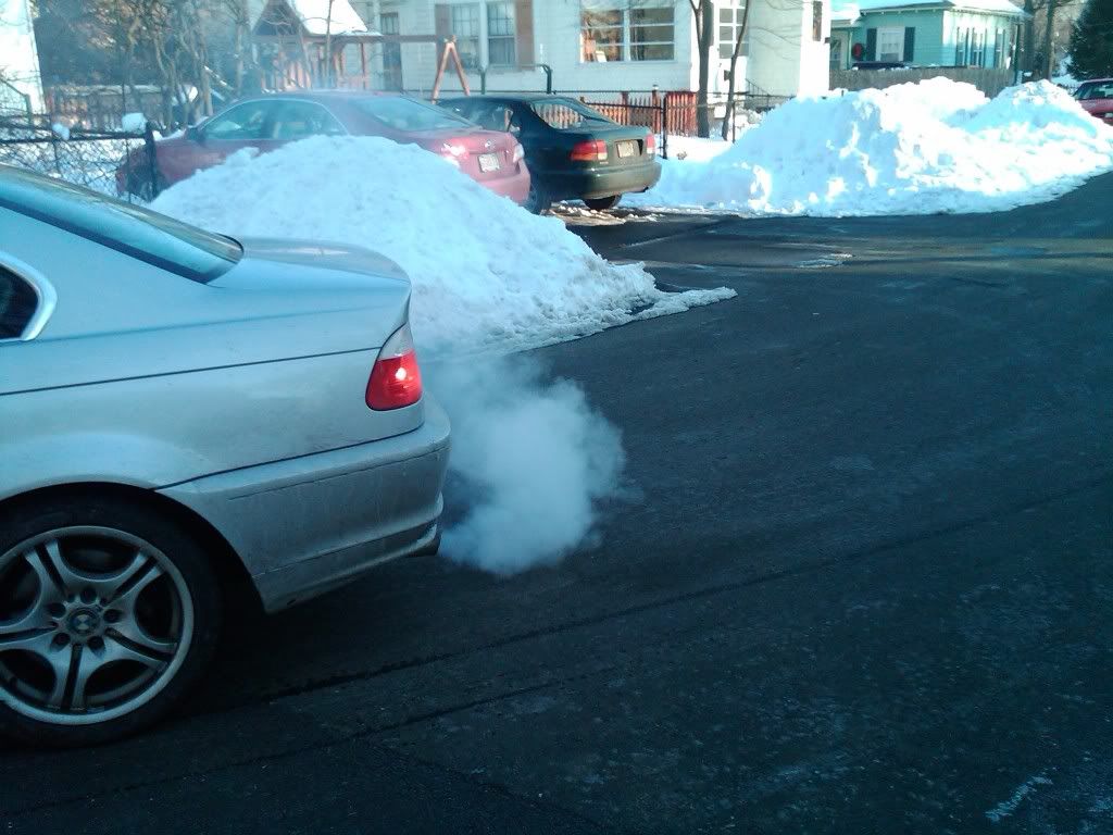 Smoke, am I burning coolant? E46 Fanatics Forum