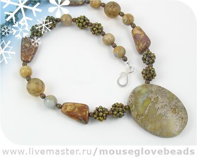 Колье №24. Скарапея. http://www.livemaster.ru/item/456328