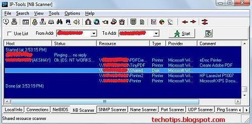 Hack IP Windows Netbios hack