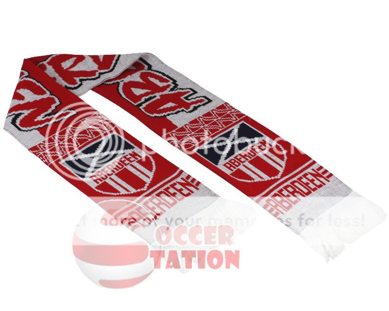 ABERDEEN FOOTBALL CLUB SCARF A FC