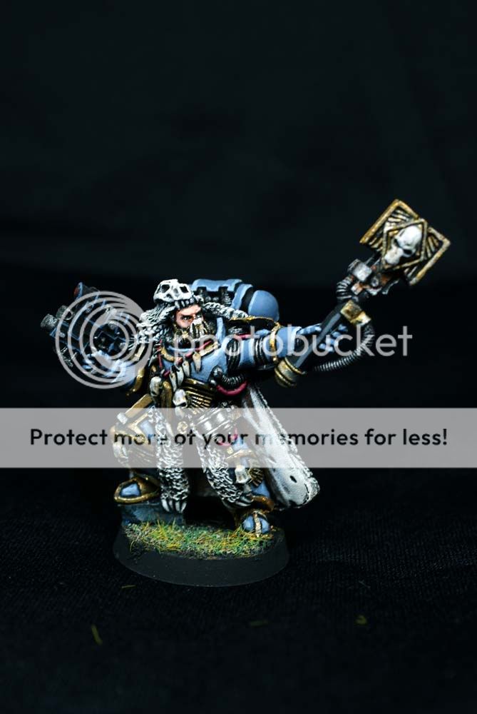 Warhammer40K MPG Painted Space Wolf Priest 4SW34  