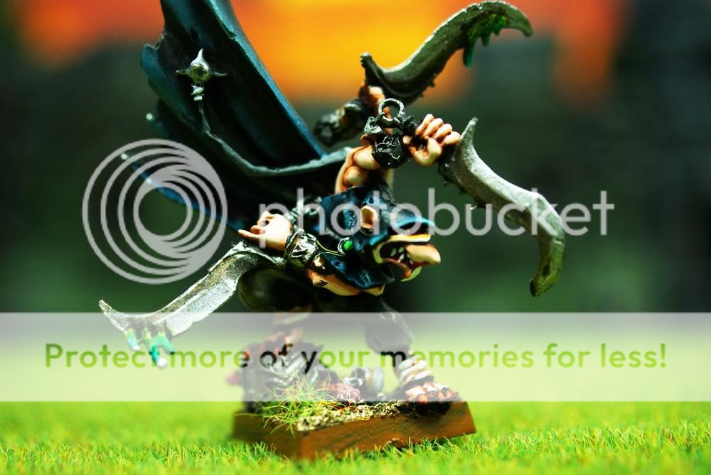 Warhammer MPG Painted Skaven Warlord Queek S10  