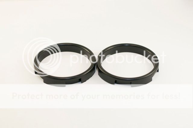 2pc DDM Retrofit Headlights Projector Shroud Centric Rings for H1 FX-R 2.5/" 3.0/"