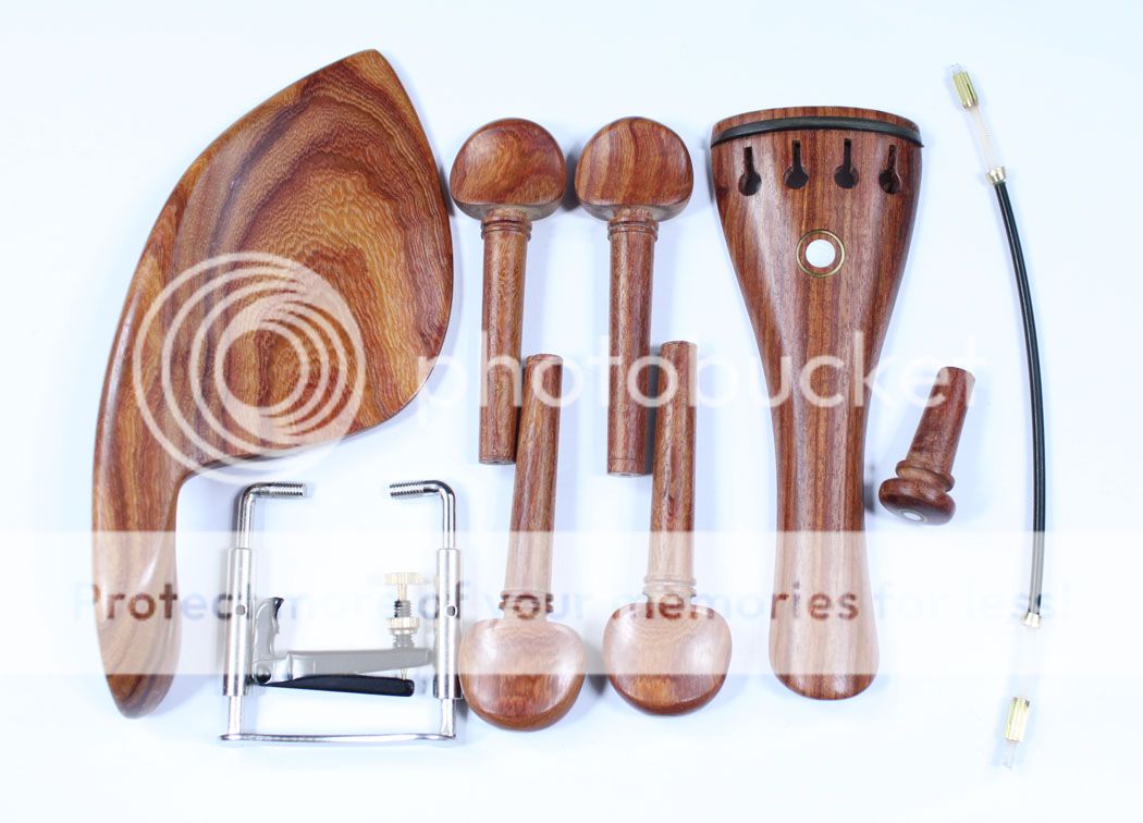Produced exquisite Redwood Violin Pegs  